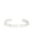 Main View - Click To Enlarge - LE GRAMME - RIBBON' Silver Bangle 21g