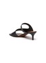  - ATP ATELIER - PITTUINI' Open Toe Ring Heeled Leather Mules