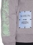  - MC Q - Albion patch walk of life print sleeve sweatshirt