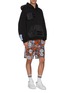 Figure View - Click To Enlarge - MC Q - Flower print shorts