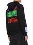 Back View - Click To Enlarge - MC Q - Fantasma patch graphic print hoodie