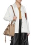 Figure View - Click To Enlarge - LOEWE - 'Hammock'' panelled leather small tote bag