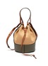 Main View - Click To Enlarge - LOEWE - 'Balloon' Small Canvas Leather Shoulder Bag