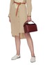 Front View - Click To Enlarge - LOEWE - Puzzle' Geometric Panel Small Leather Bag
