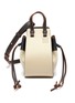 Main View - Click To Enlarge - LOEWE - 'Hammock' panelled canvas leather mini bag