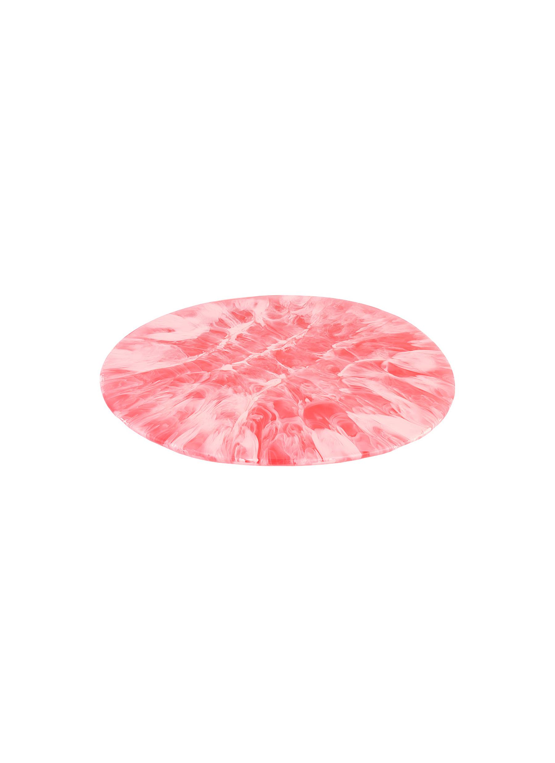 Dinosaur Designs Boulder Medium Platter - Pink Guava