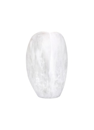 Main View - Click To Enlarge - DINOSAUR DESIGNS - Skipping stone bold vase – Snow Swirl