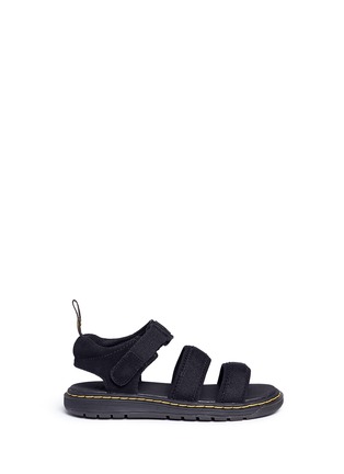 Main View - Click To Enlarge - DR. MARTENS - 'Zachary J' neoprene strappy kids sandals