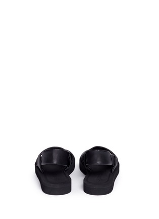 Back View - Click To Enlarge - OPENING CEREMONY - 'Elhena' leather slingback sandals