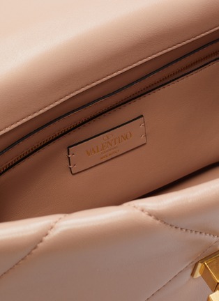 Detail View - Click To Enlarge - VALENTINO GARAVANI - Valentino Garavani metal stud leather shoulder bag