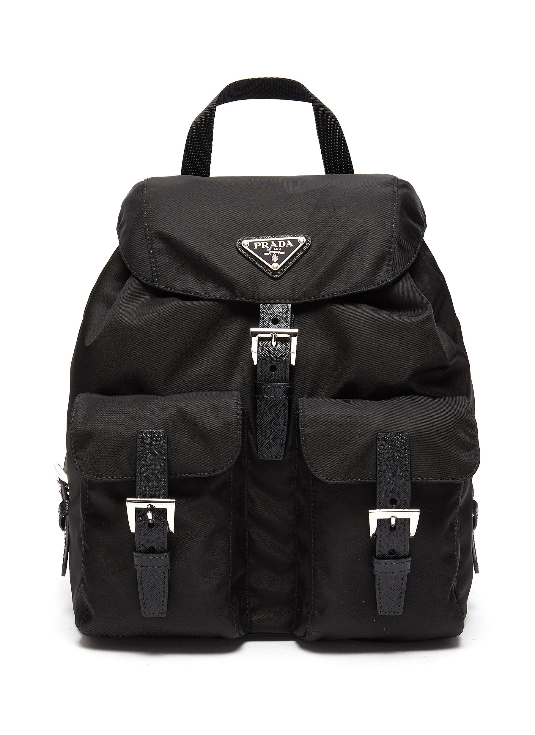 prada women's nylon backpack