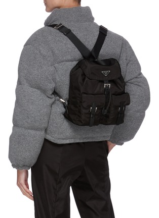 Figure View - Click To Enlarge - PRADA - Small Nylon Backpack