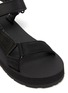 Detail View - Click To Enlarge - PRADA - Logo Strap Platform Sandals