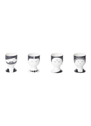 Main View - Click To Enlarge - THE SCHOOL OF LIFE - Egg cup philosophers set