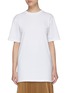 Main View - Click To Enlarge - LOEWE - Tonal Anagram Embroidered Cotton T-shirt
