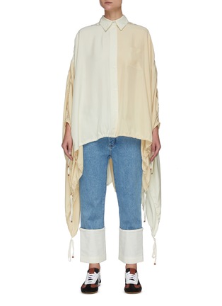 Main View - Click To Enlarge - LOEWE - Parachute silk blouse