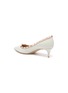  - VALENTINO GARAVANI - Valentino Garavani Rock Stud Rim Leather Pumps