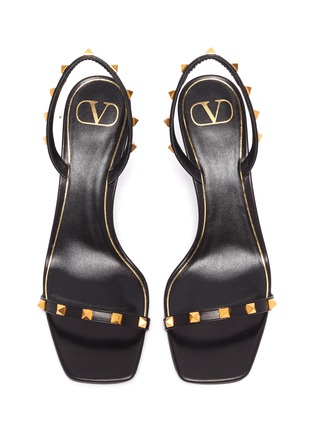 Detail View - Click To Enlarge - VALENTINO GARAVANI - Valentino Garavani rockstud leather sandals