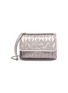 Main View - Click To Enlarge - MIU MIU - Quilted leather foldover shoulder bag