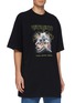 Front View - Click To Enlarge - VETEMENTS - Heavy metal graphic print T-shirt