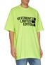 Front View - Click To Enlarge - VETEMENTS - Oversize Logo Print Cotton T-shirt