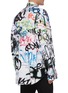 Back View - Click To Enlarge - VETEMENTS - All-over Graffiti Spread Collar Shirt