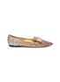 Main View - Click To Enlarge - JIMMY CHOO - Gala' glitter degradé loafers