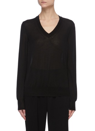 Main View - Click To Enlarge - THE ROW - V-neck Cashmere Sweater