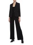 Figure View - Click To Enlarge - THE ROW - Elastic Waist Wide Leg Pants