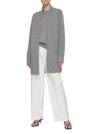 Figure View - Click To Enlarge - THE ROW - 'Fulham' Hip Length Open Cardigan