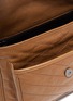 Detail View - Click To Enlarge - SAINT LAURENT - Niki' Tonal Logo Plaque Quilted Leather Shoulder Bag