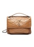 Main View - Click To Enlarge - SAINT LAURENT - Niki' Tonal Logo Plaque Quilted Leather Shoulder Bag