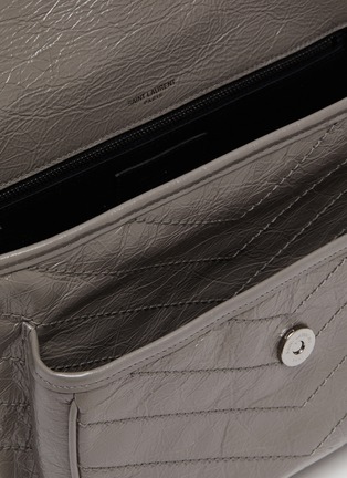 Detail View - Click To Enlarge - SAINT LAURENT - 'Niki Média' calfskin leather shoulder bag