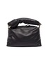 Main View - Click To Enlarge - DRIES VAN NOTEN - Knotted Top Handle Large Padded Leather Bag