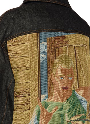  - LOEWE - Paul Cadmus Tapestry Panel Denim Oversize Overshirt
