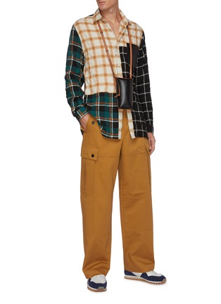 Figure View - Click To Enlarge - LOEWE - Cotton Toile Cargo Pants