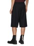 Back View - Click To Enlarge - LOEWE - Tonal anagram twill shorts