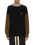Main View - Click To Enlarge - LOEWE - Anagram embroidered raglan sweater