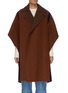 Main View - Click To Enlarge - LOEWE - Cashmere wool stripe poncho