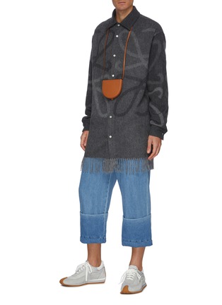 Figure View - Click To Enlarge - LOEWE - Turn up hem relaxed jeans