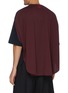 Back View - Click To Enlarge - LOEWE - Anagram embroidered asymmetric T-shirt