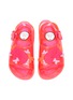 Figure View - Click To Enlarge - SOPHIA WEBSTER - Butterfly Motif Jelly Toddler Slingback Sandals