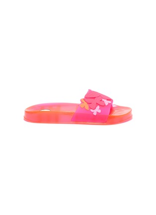 Main View - Click To Enlarge - SOPHIA WEBSTER - Butterfly Motif Kids Jelly Slides