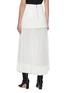 Back View - Click To Enlarge - DION LEE - Pleated sheer crepe insert skirt