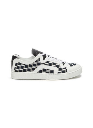 Main View - Click To Enlarge - PIERRE HARDY - '104' cube print panelled sneakers