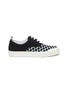 Main View - Click To Enlarge - PIERRE HARDY - 'Ollie' cube print canvas sneakers