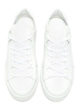 Detail View - Click To Enlarge - PIERRE HARDY - '104' leather sneakers