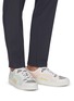 Figure View - Click To Enlarge - PIERRE HARDY - '104' stripe leather sneakers