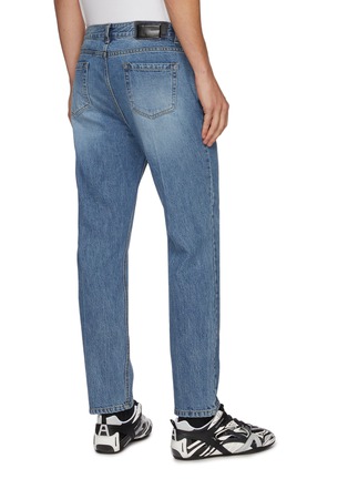 Back View - Click To Enlarge - JUUN.J - Mid Rise Whiskered Denim Jeans