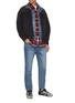 Figure View - Click To Enlarge - JUUN.J - Mid Rise Whiskered Denim Jeans